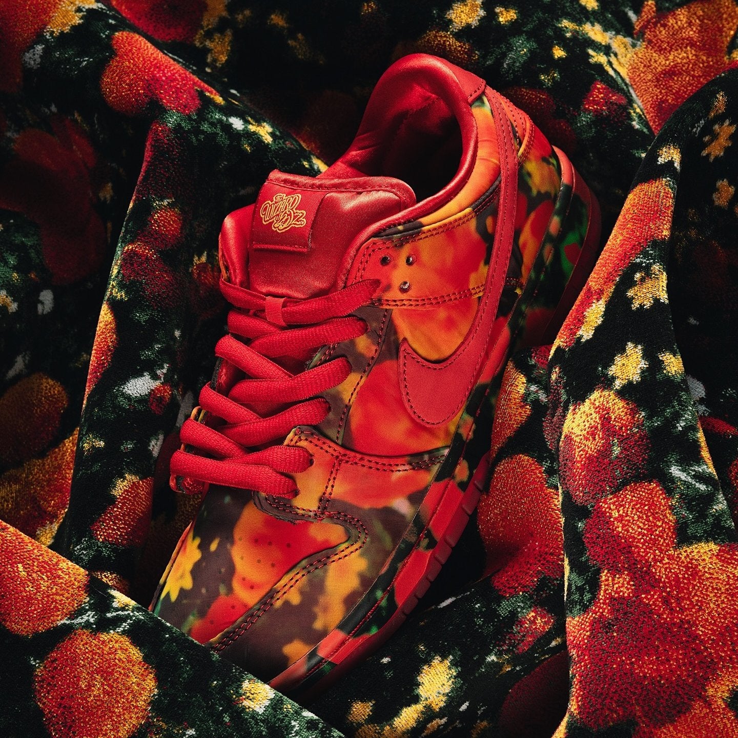 Nike SB Dunk Low x The Wizard of Oz "Poppy Field"