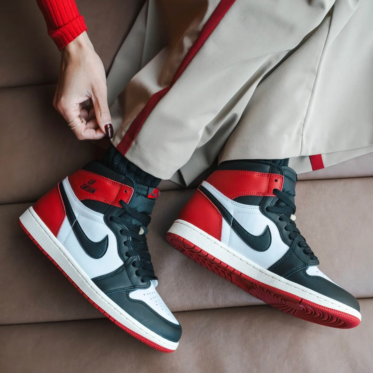 Air Jordan 1 Retro High OG "Black Toe Reimagined"