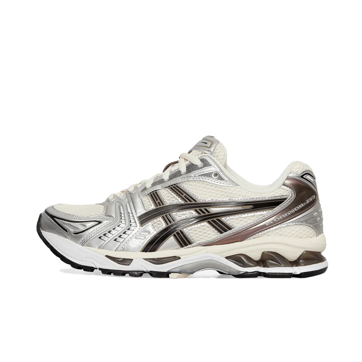 Asics Gel-Kayano 14 „Creme Schwarz Metallic Pflaume“