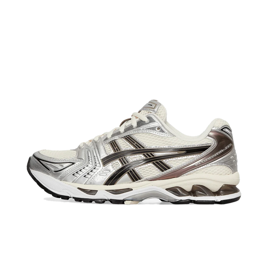 Asics Gel-Kayano 14 „Creme Schwarz Metallic Pflaume“