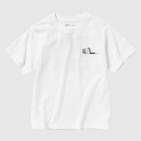 Kaws x Uniqlo T-Shirt „Weiß“